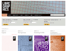 Tablet Screenshot of libregraphicsmag.com